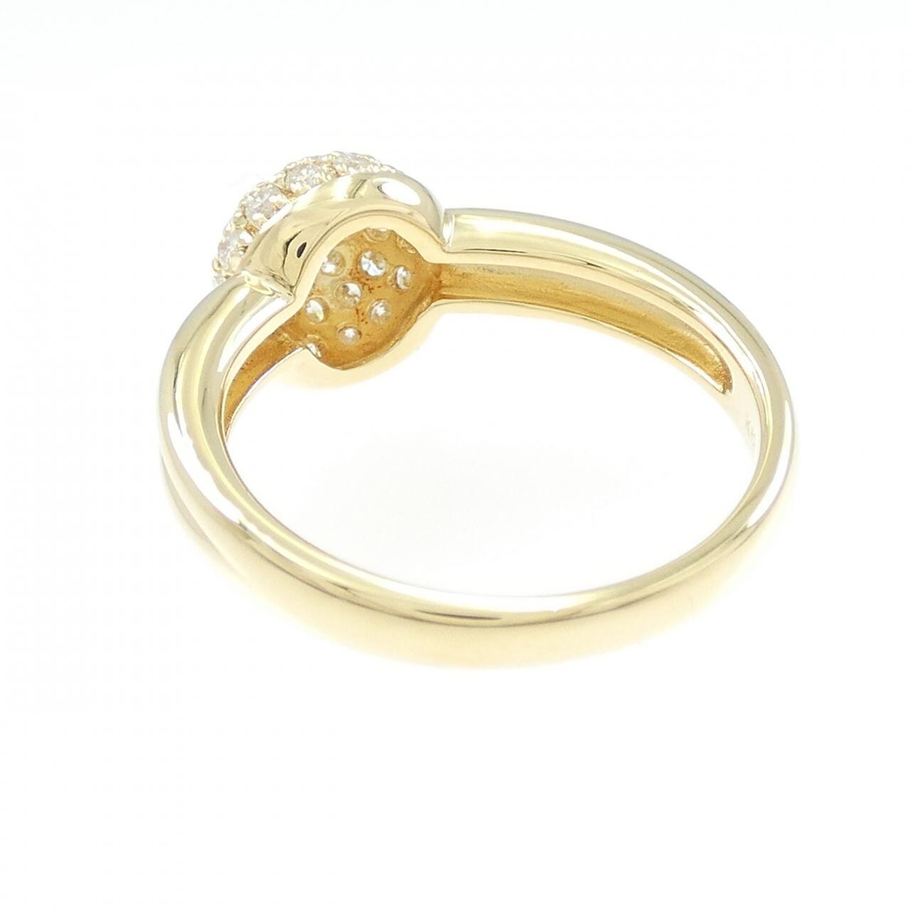 K18YG ダイヤモンド リング 0.43CT
