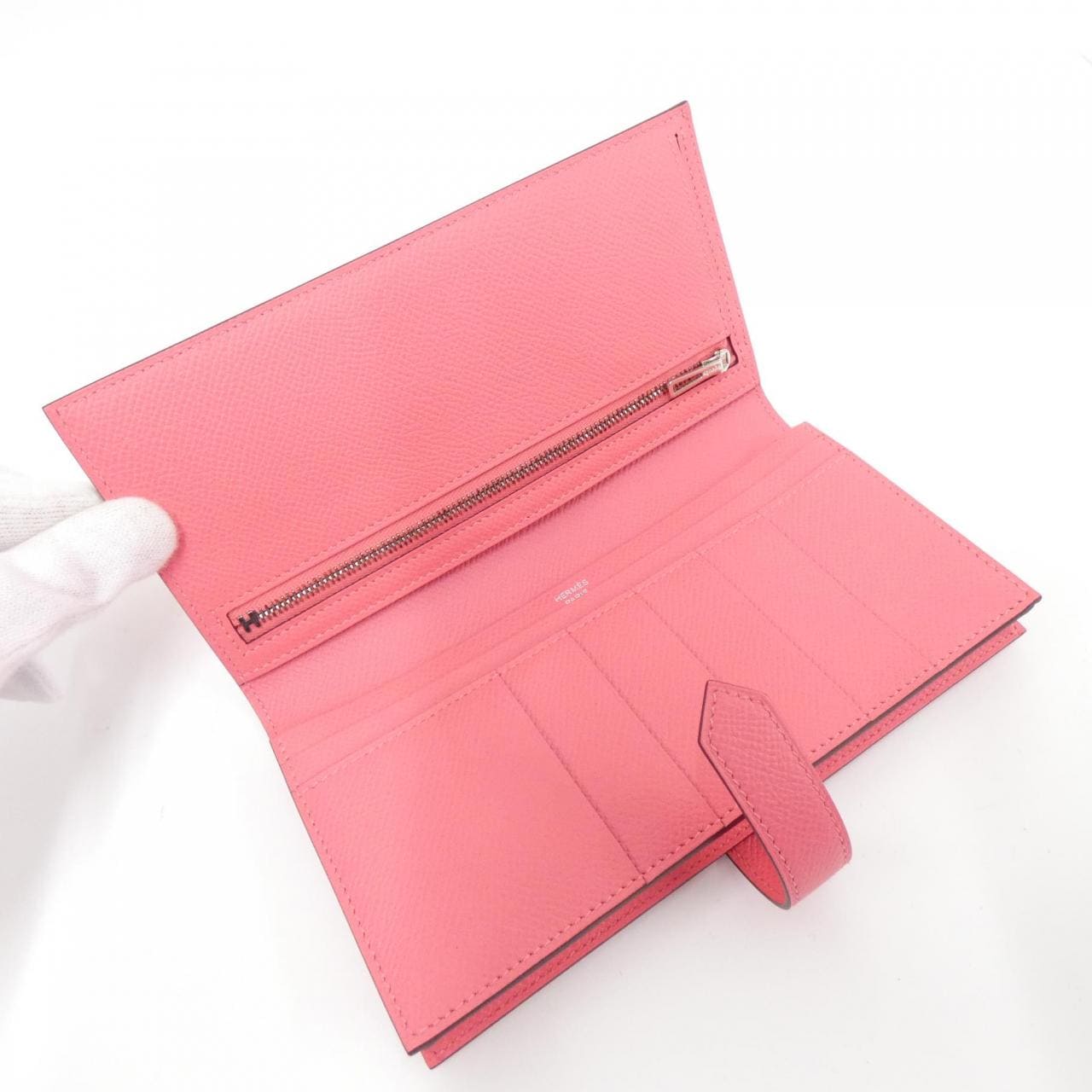 HERMES Bearn Soufflé 039785CK Wallet