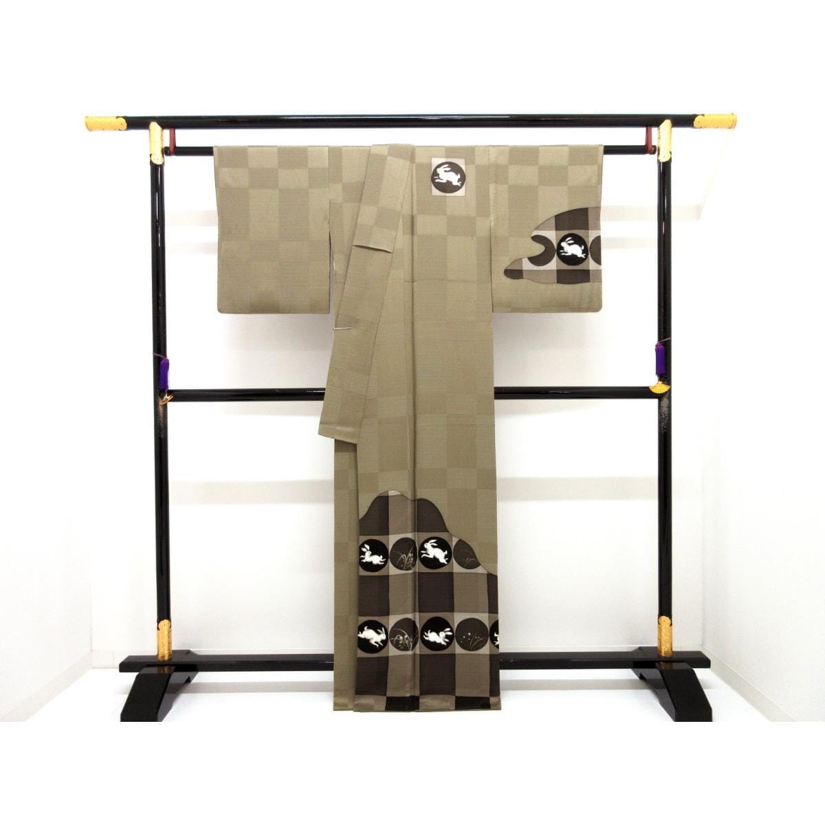 訪問着　友禅金彩加工　裄丈Ｓ寸