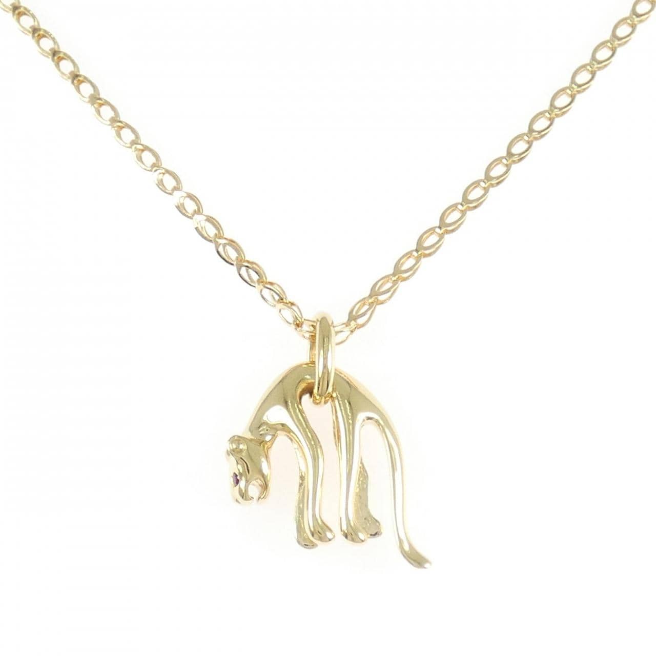 750YG/K18YG ルビー ネックレス