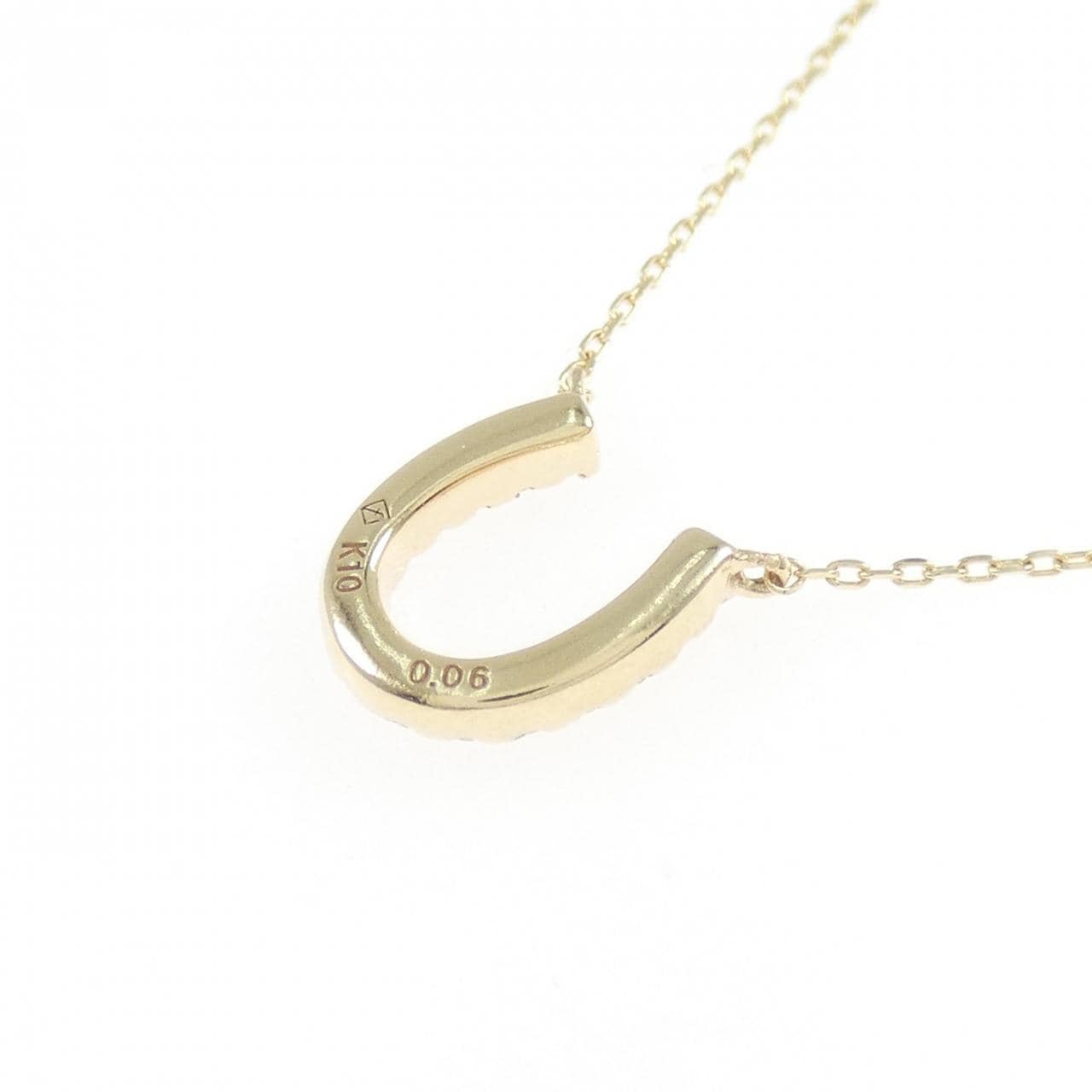 フェスタリア ダイヤモンド ネックレス 0.06CT