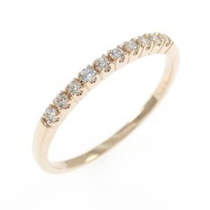 K18PG ダイヤモンド リング 0.10CT