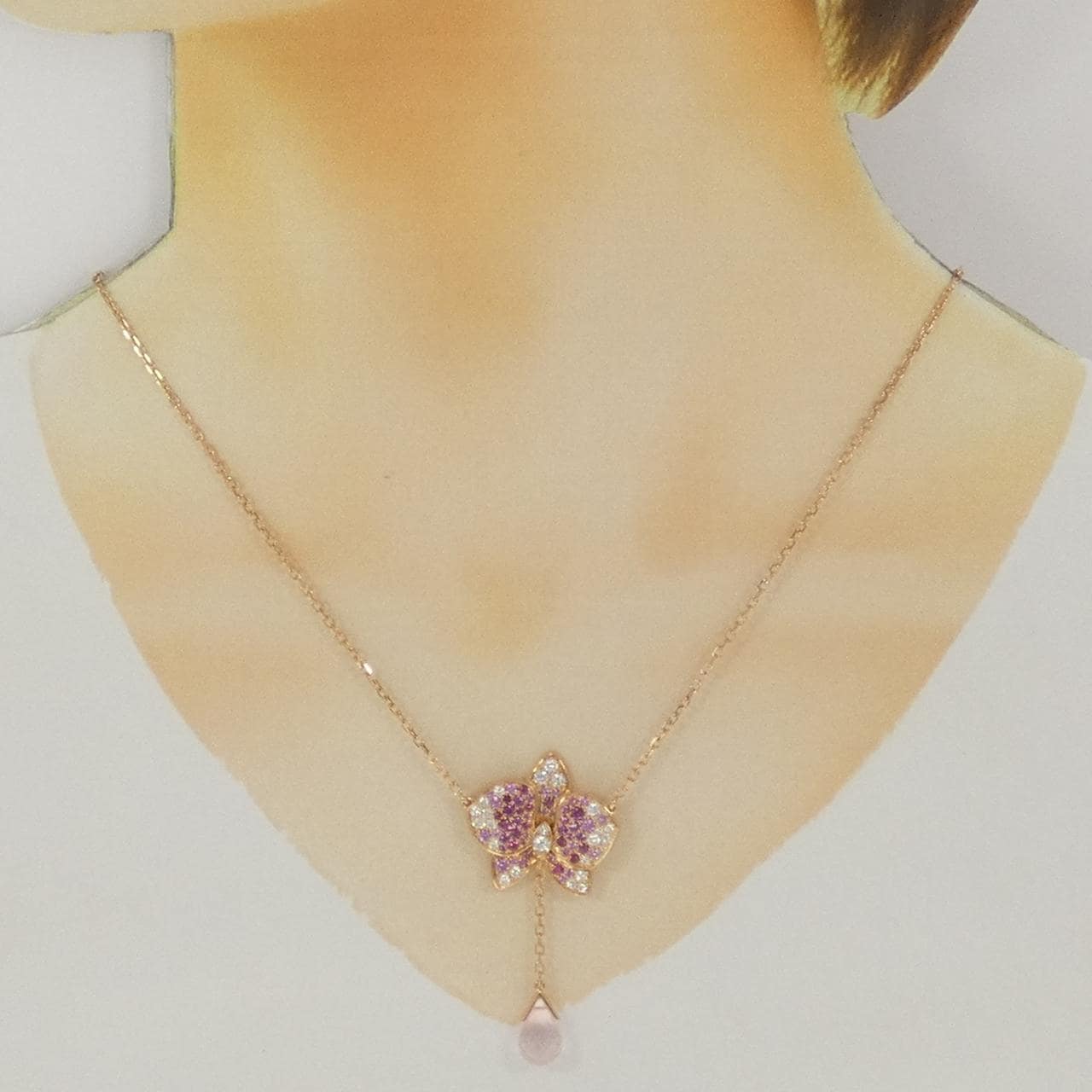 カルティエ カレスドルキデ ネックレス