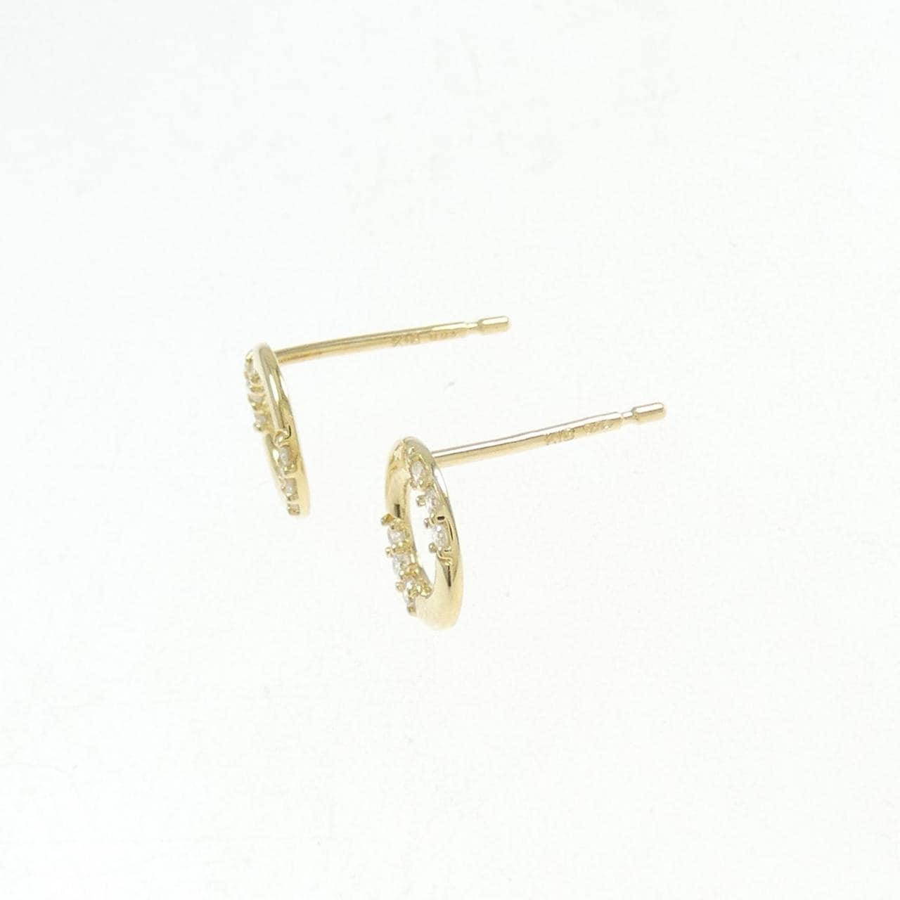 [Remake] K18YG Diamond earrings 0.08CT