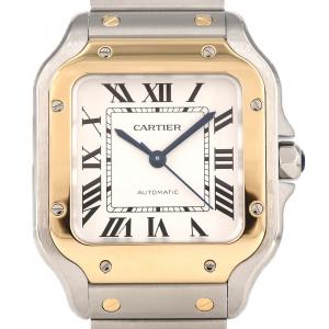 カルティエ サントス･ドゥ･カルティエMM コンビ W2SA0016 SSxYG 自動巻