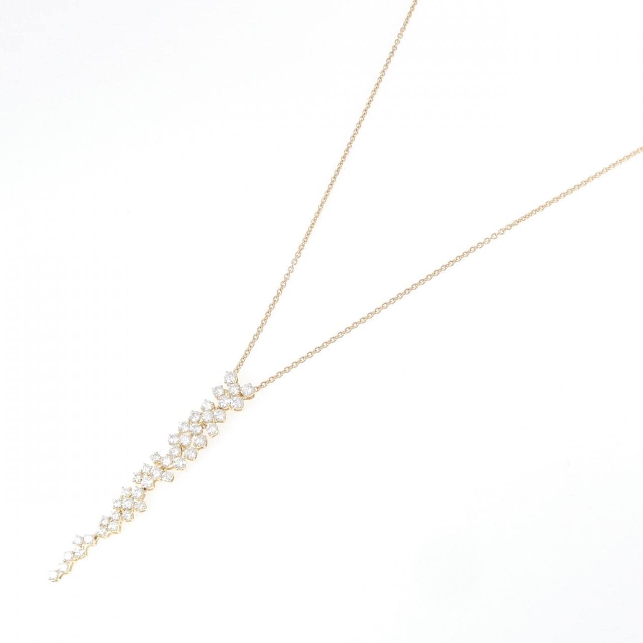 K18YG ダイヤモンド ネックレス 3.00CT