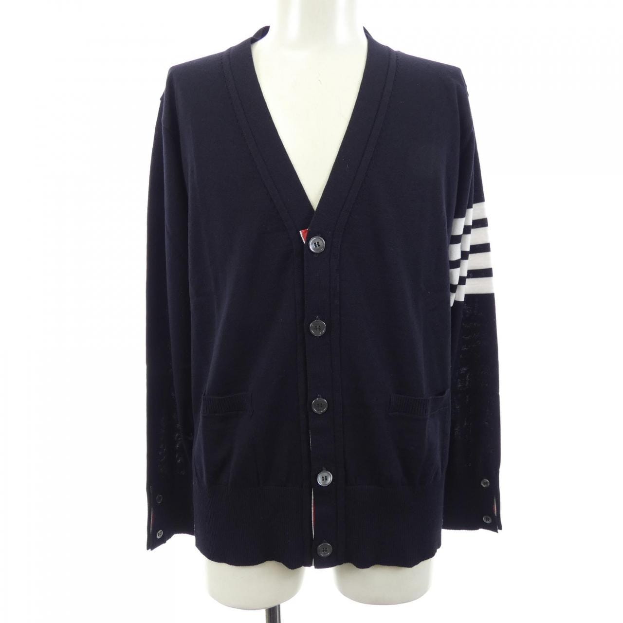 トムブラウン THOM BROWNE MKC002A-Y1014 カーディガン