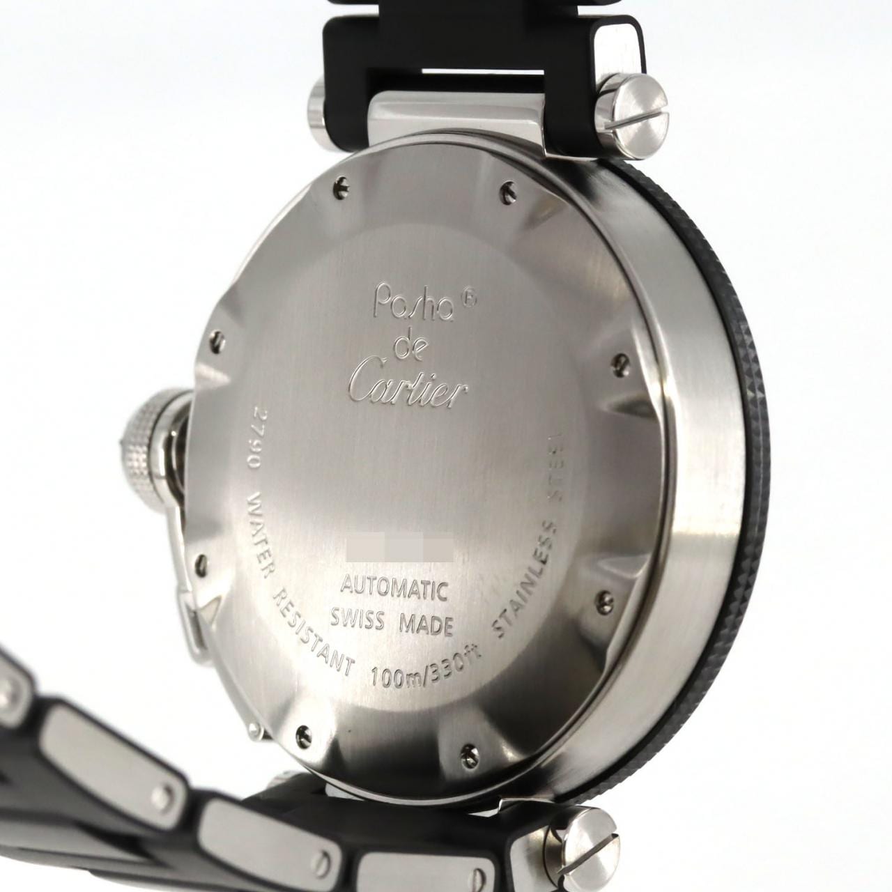 カルティエ パシャシータイマー W31077U2 SS 自動巻