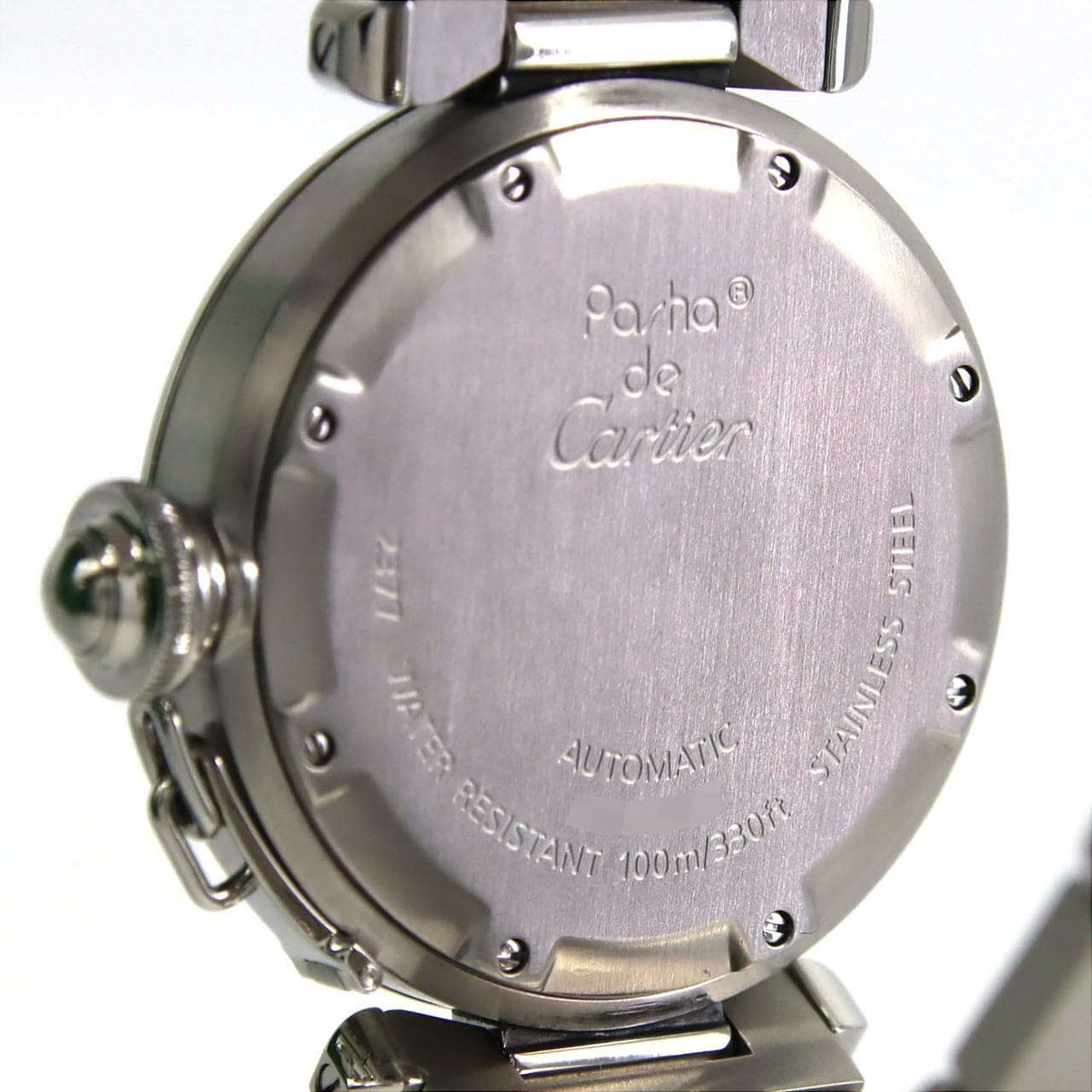 カルティエ パシャC GMT W31029M7 SS 自動巻