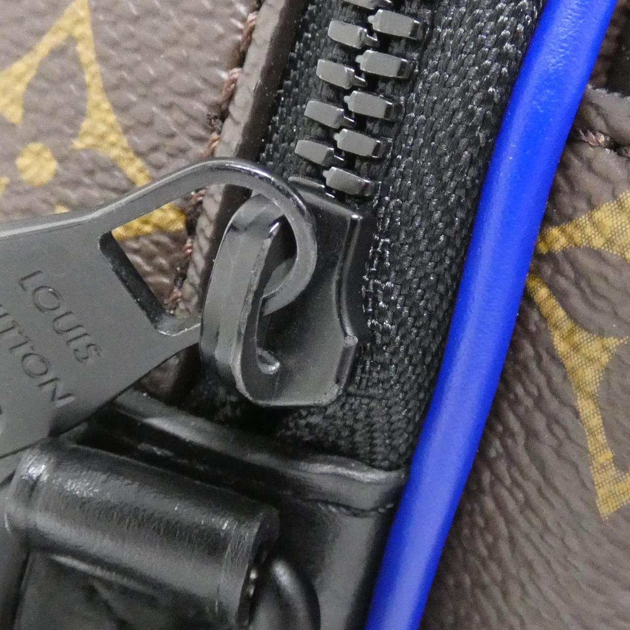 LOUIS VUITTON Monogram Macassar S Lock Messenger M45863 Shoulder Bag