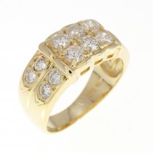 K18YG ダイヤモンド リング 1.10CT