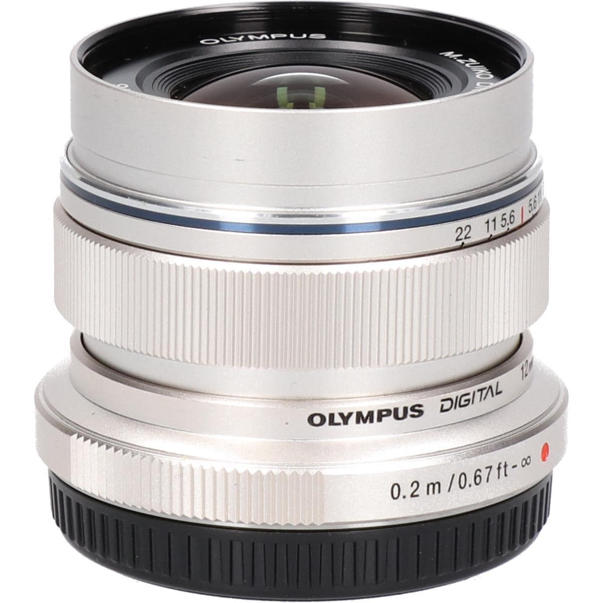 ＯＬＹＭＰＵＳ　ＭＺＤ１２ｍｍ　Ｆ２ＳＩＬＶＥＲ