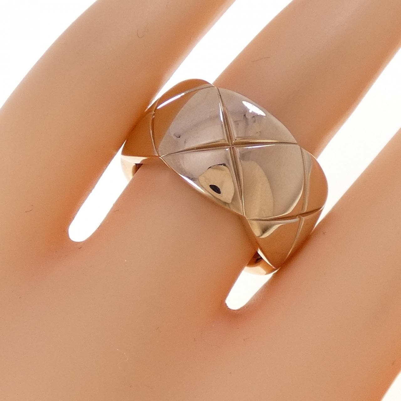 シャネル ココ クラッシュ ラージ リング