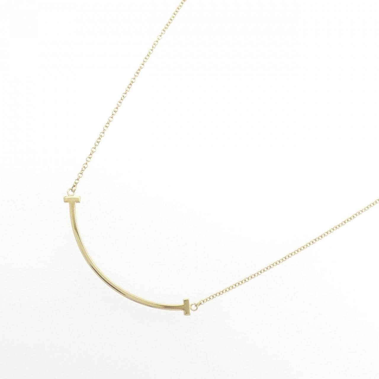 ティファニー Tスマイル スモール ネックレス