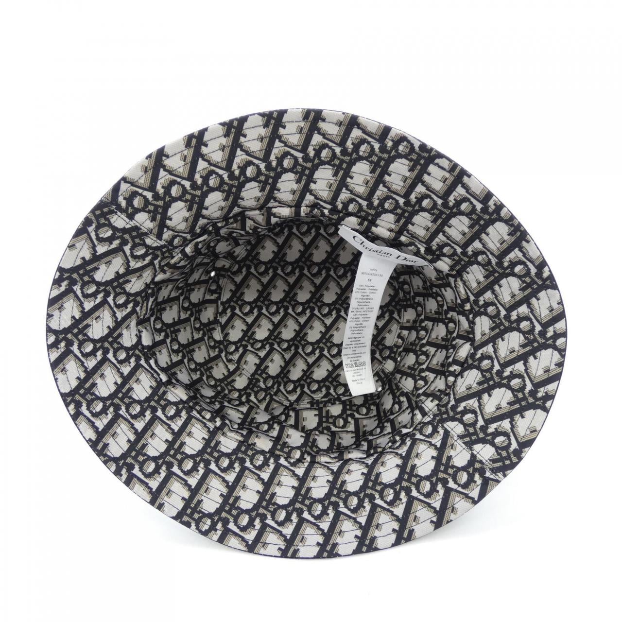 クリスチャンディオール CHRISTIAN DIOR TEDDY-D ボブハット オブリーク 95TDD923A130 ハット