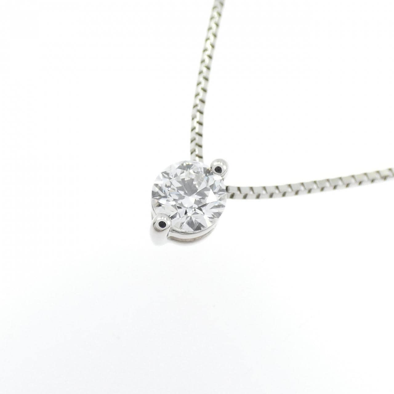 PT850 ダイヤモンド ネックレス 0.30CT D IF EXT