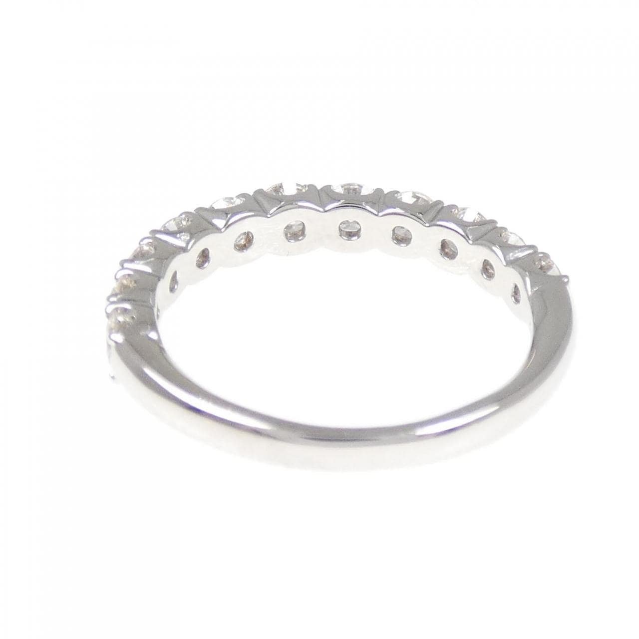 PT950 ハーフエタニティ ダイヤモンド リング 1.00CT