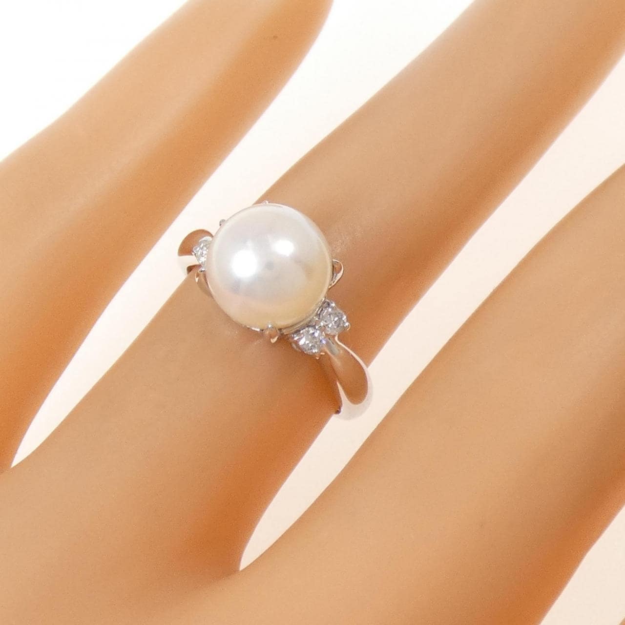 K14WG アコヤパール リング 7.8mm