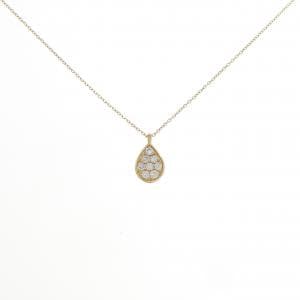 K18YG ダイヤモンド ネックレス 0.15CT