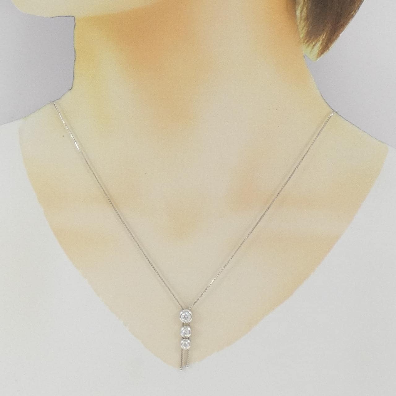 タサキ ダイヤモンド ネックレス 0.54CT