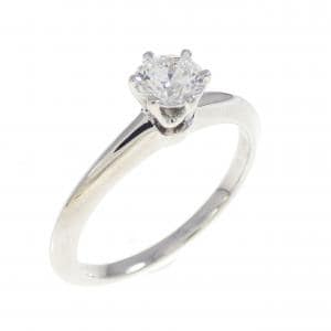 ティファニー クラシックソリティア リング 0.35CT