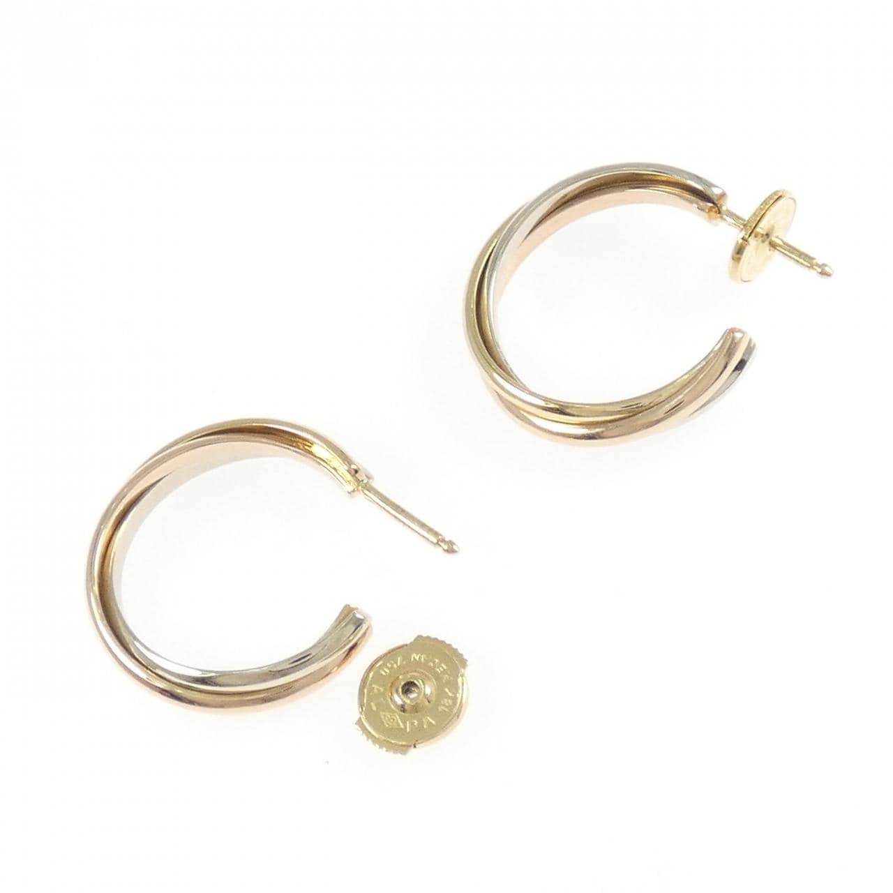 カルティエ トリニティ ピアス