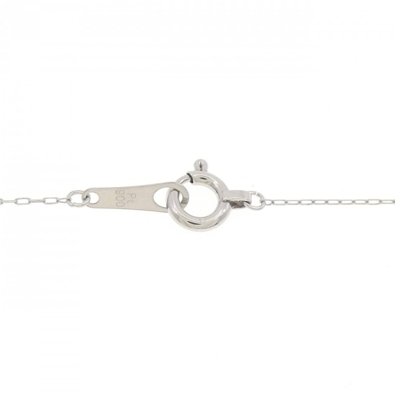 【新品】PT900 ダイヤモンド ネックレス 0.08CT