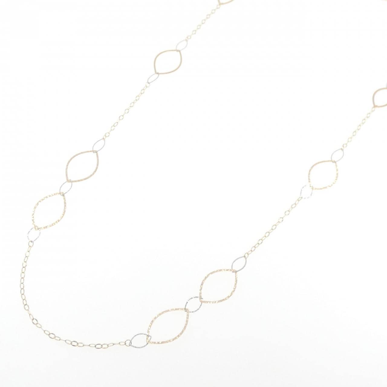 K18YG/K18WG ネックレス