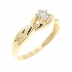 K18YG ダイヤモンド リング 0.20CT