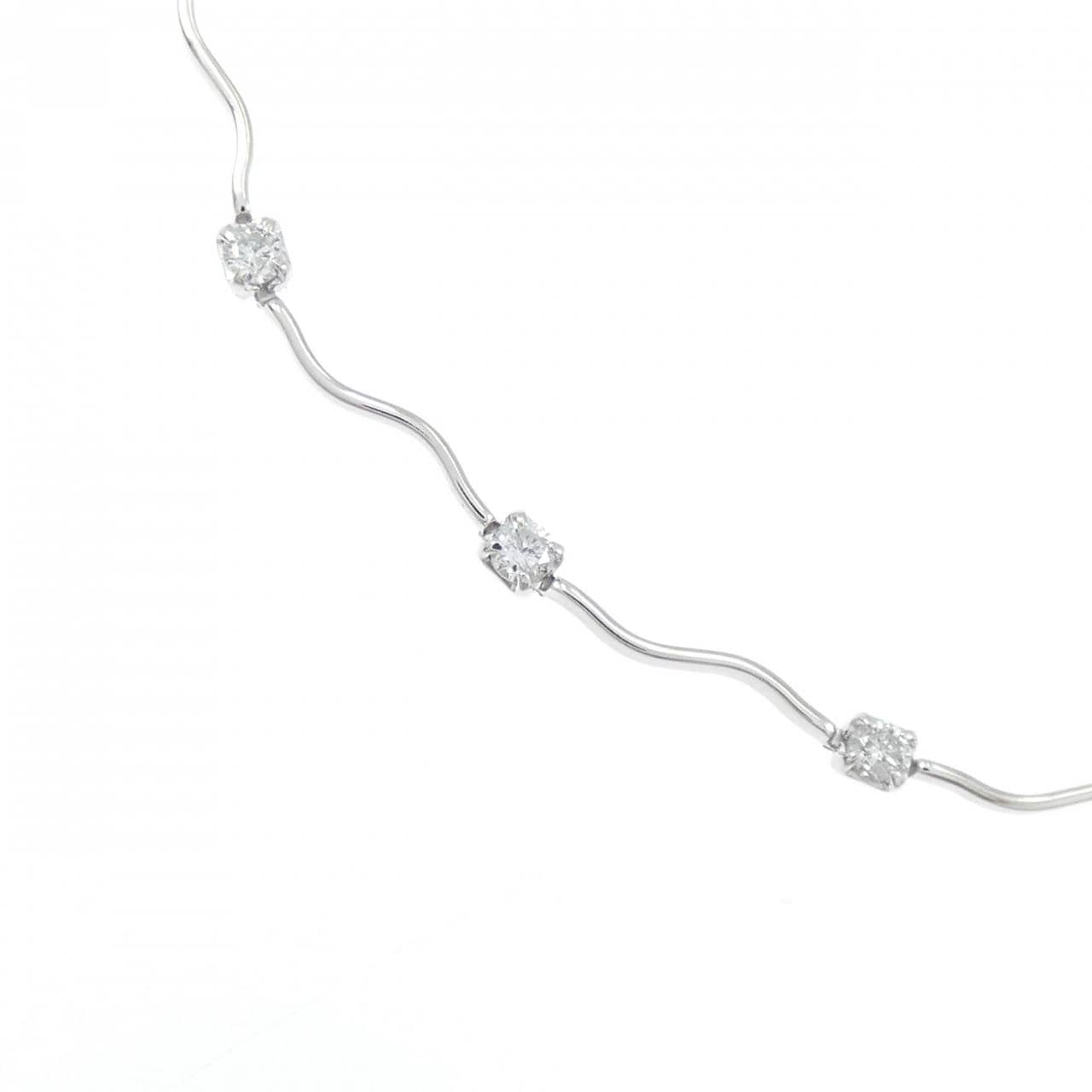 PT850 ダイヤモンド ネックレス 0.33CT