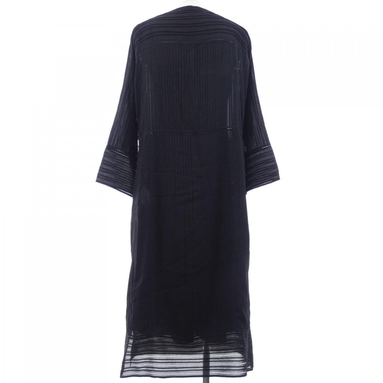 エルメス HERMES RUFFLED OPEN WORK DRESS 2H0517DV LOOK17 ワンピース