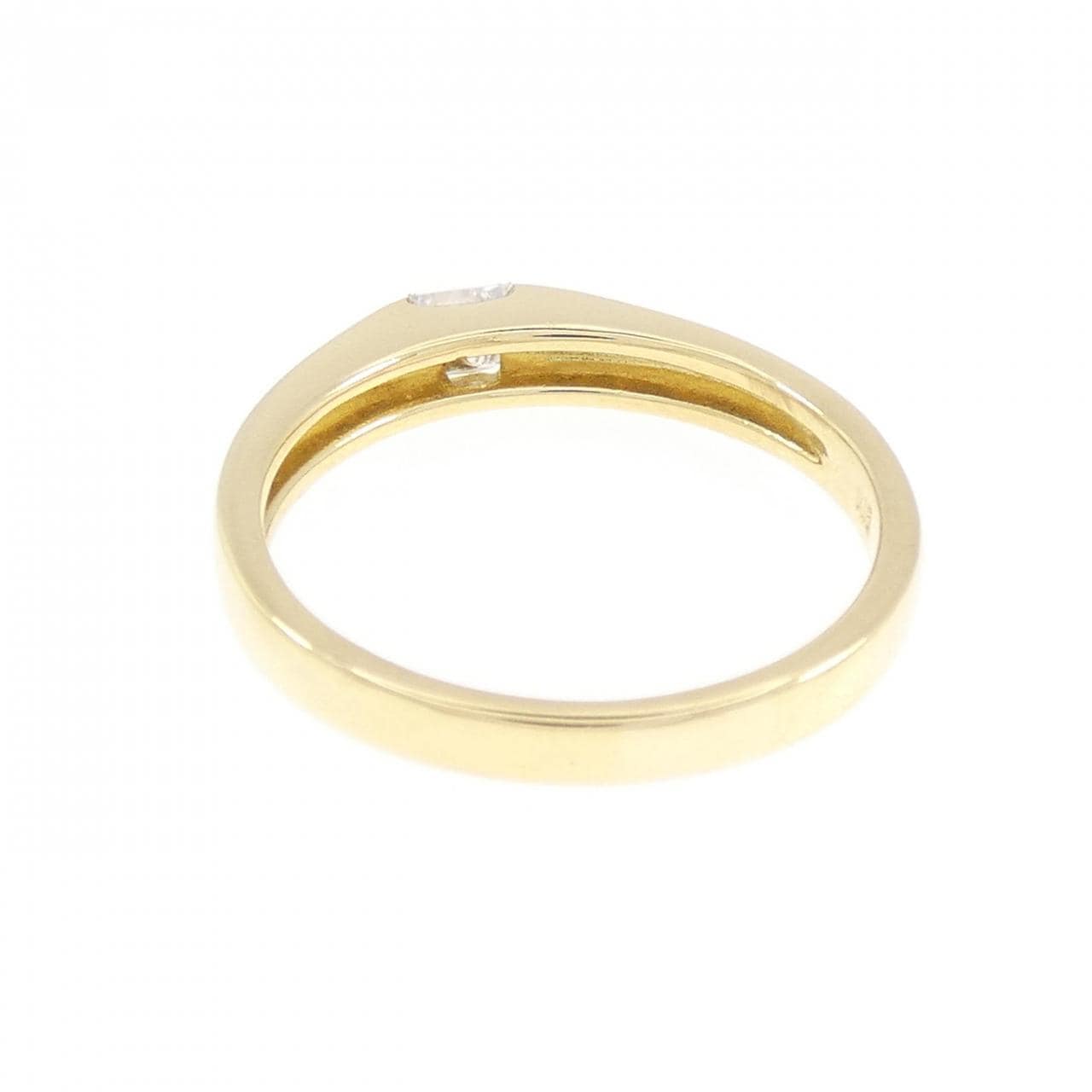 K18YG ダイヤモンド リング 0.16CT