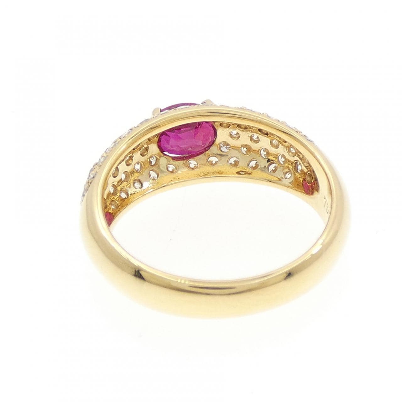 750YG ルビー リング 1.006CT