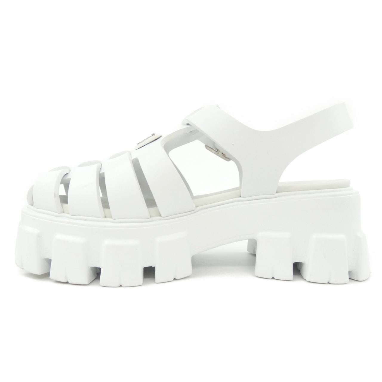 プラダ PRADA トライアングルロゴ モノリス 1X853M フォームラバー サンダル