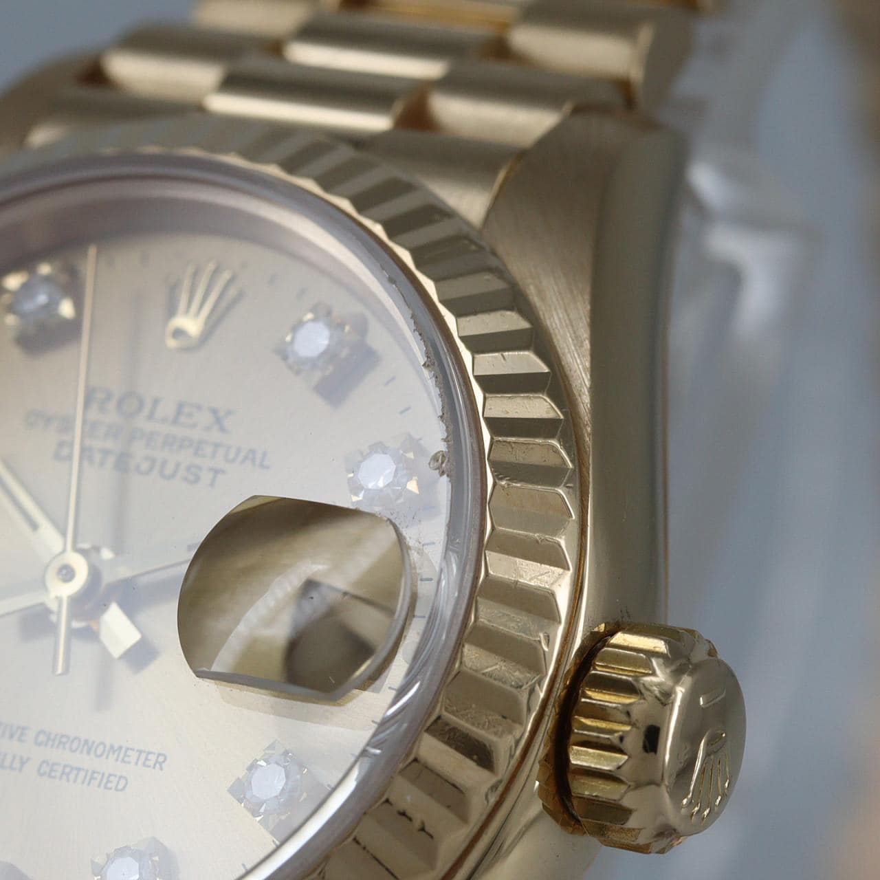 ロレックス デイトジャスト 69178G. YG 自動巻 L番