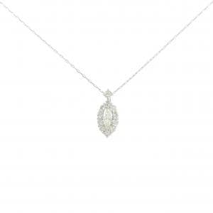 【新品】PT900/PT850 ダイヤモンド ネックレス 0.20CT