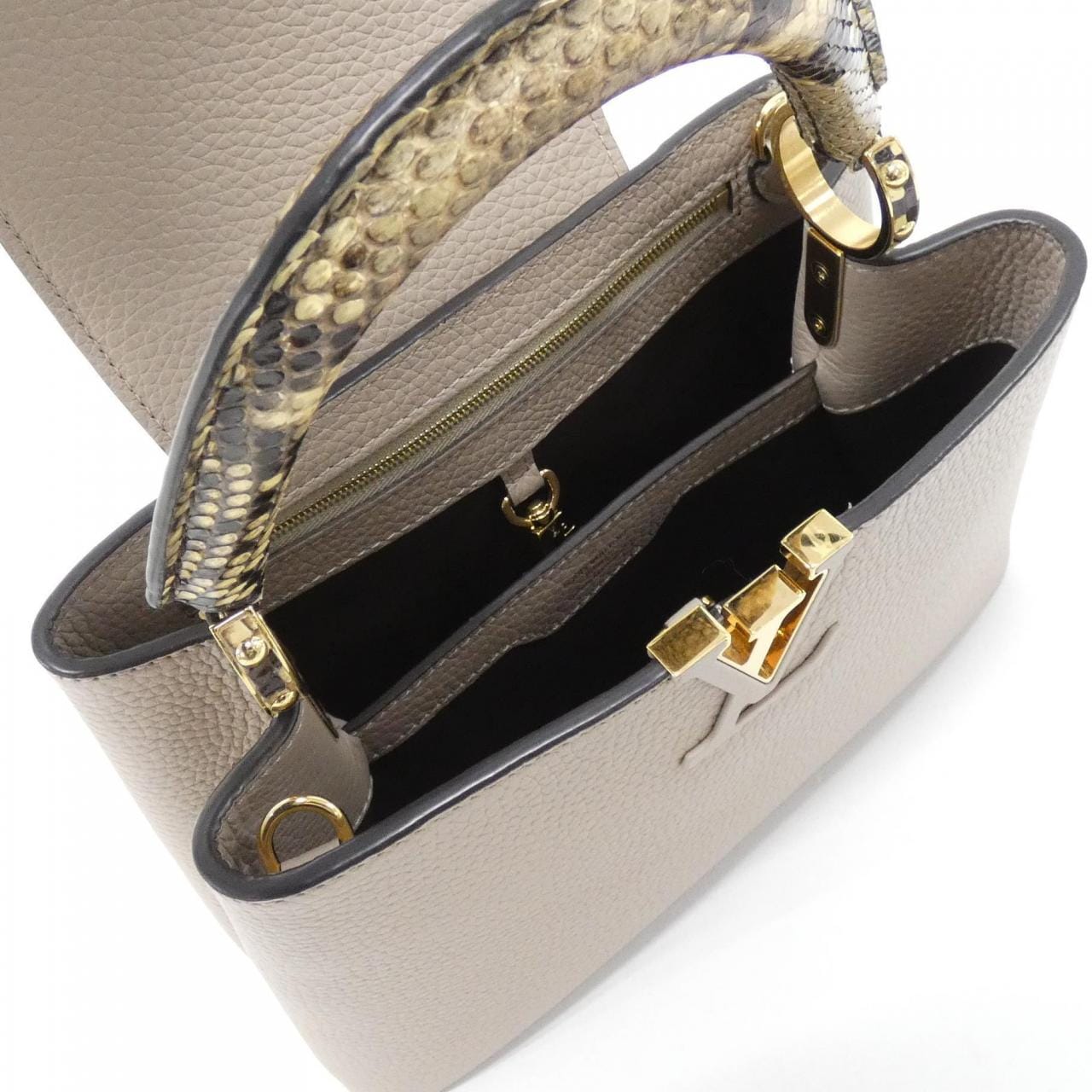 ルイヴィトン エキゾチック レザー カプシーヌBB N92041 バッグ