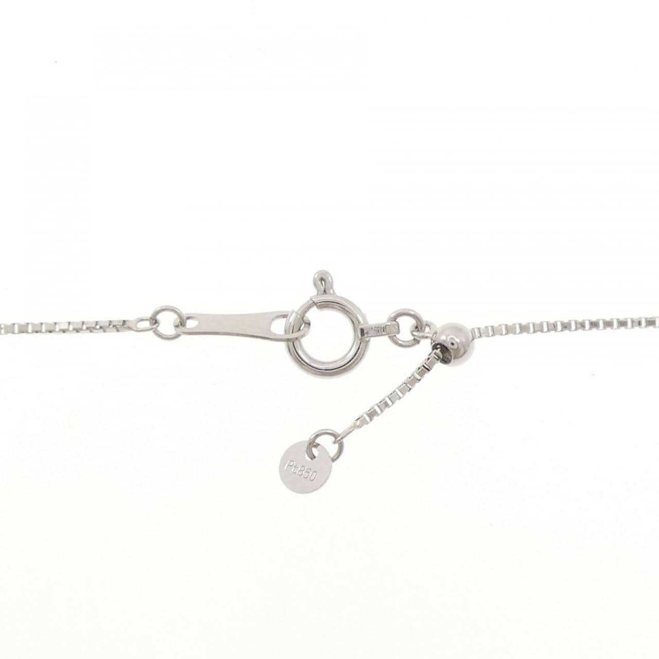 PT900/PT850 ダイヤモンド ネックレス 0.15CT