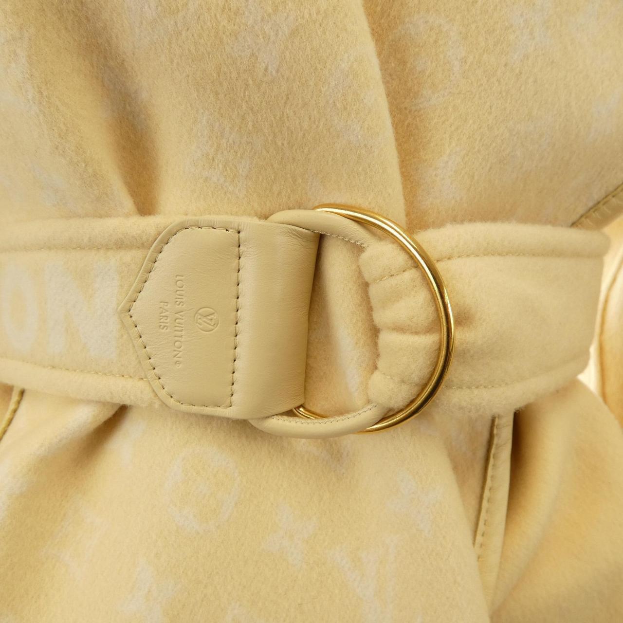 ルイヴィトン LOUIS VUITTON シグネチャーダブルフェイスフーデッドラップコート FMCO23QWE コート