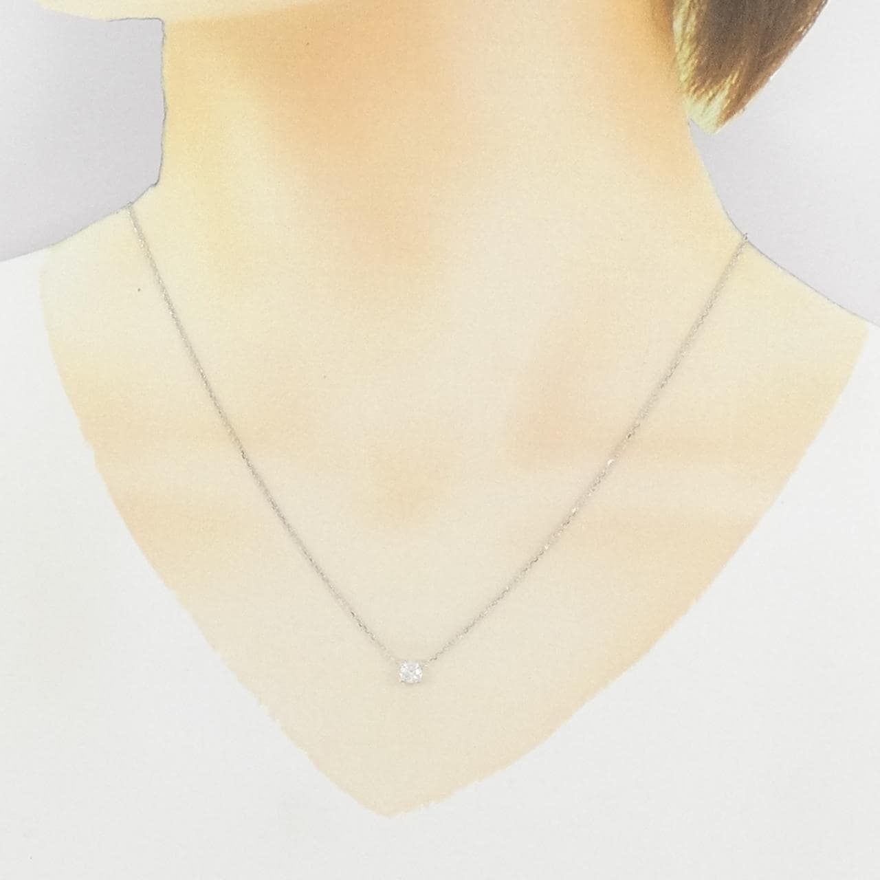 カルティエ Cドゥ カルティエ ネックレス 0.30CT F VVS2 3EXT