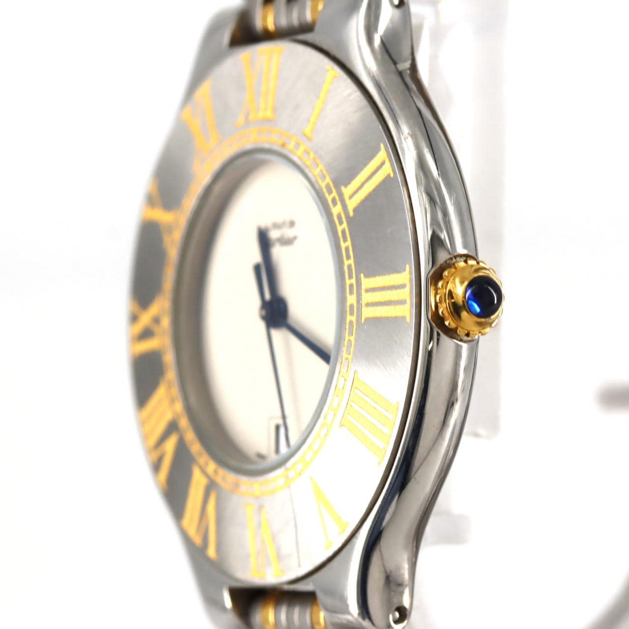 カルティエ マスト21デイト コンビ SSxYG クォーツ