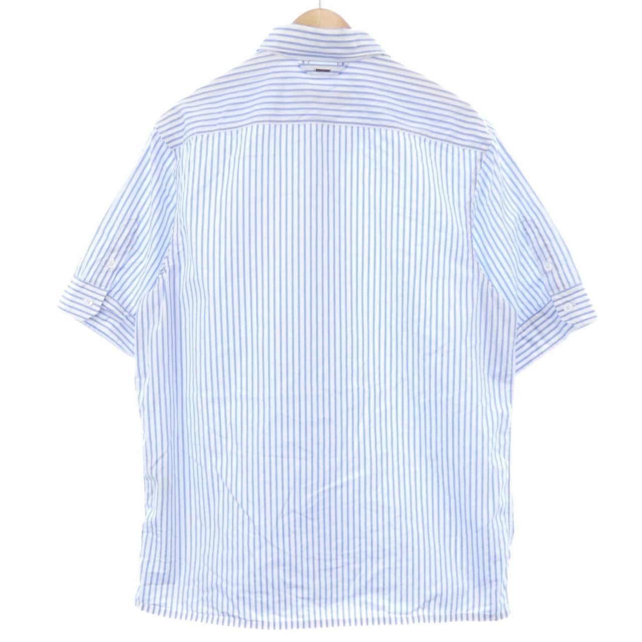 LOUIS VUITTON Embroidered VUITTON HMS42WXCH S/S Shirt