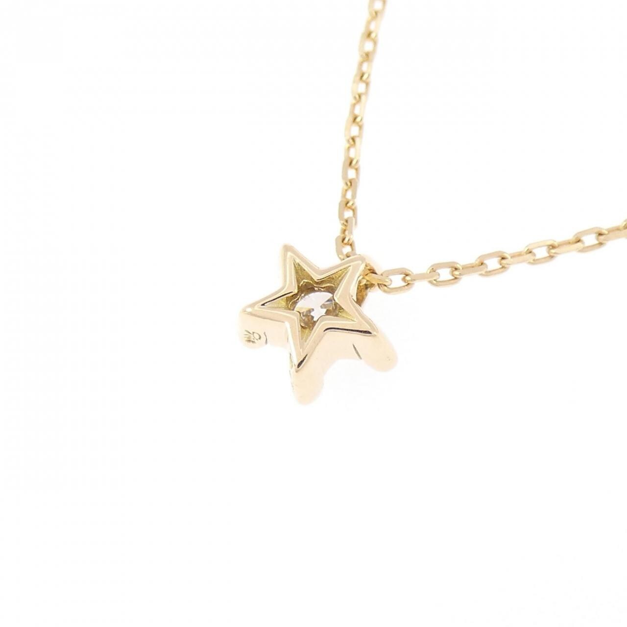 スタージュエリー ダイヤモンド ネックレス 0.10CT