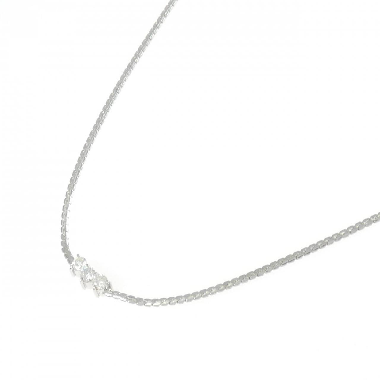 PT850 ダイヤモンド ネックレス 0.23CT