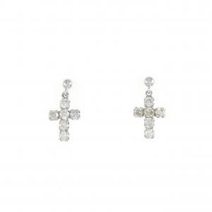 PT cross Diamond earrings 0.30CT