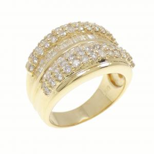 K18YG ダイヤモンド リング 1.50CT