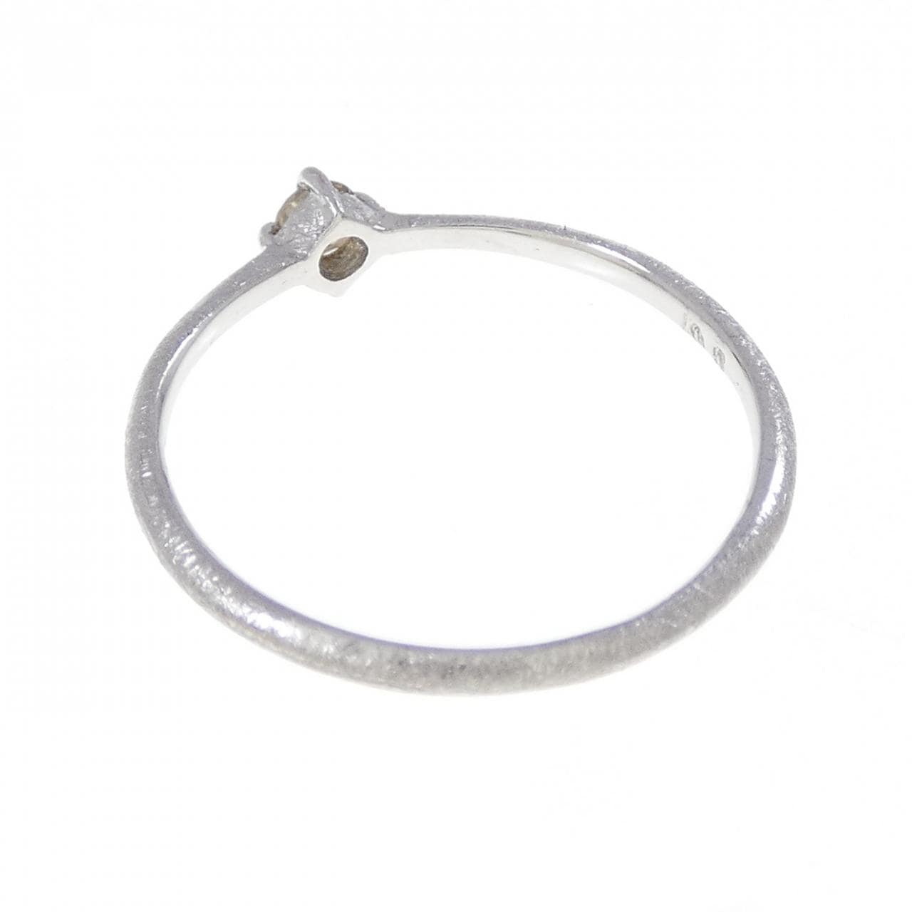 K18WG ダイヤモンド リング 0.07CT