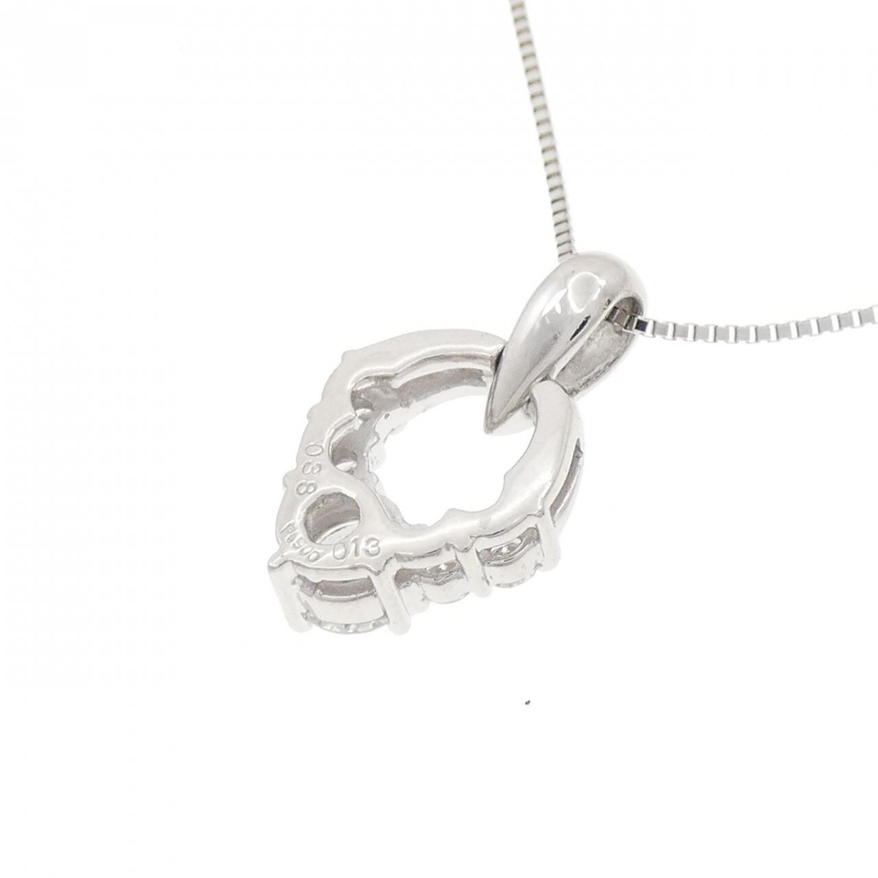 PT900/PT850 ダイヤモンド ネックレス 0.38CT