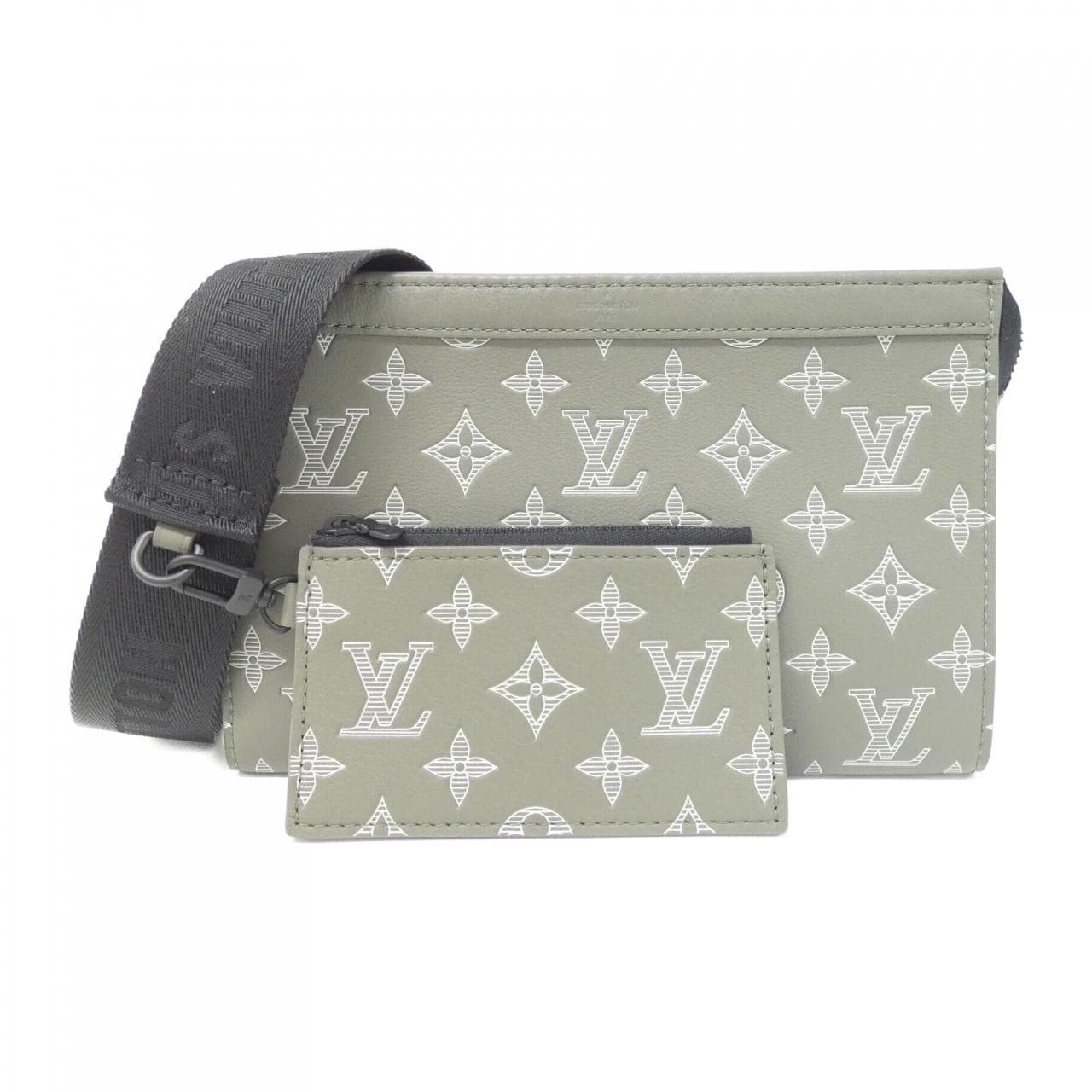 LOUIS VUITTON Monogram Shadow Gaston Wearable Wallet M13197 Shoulder Bag