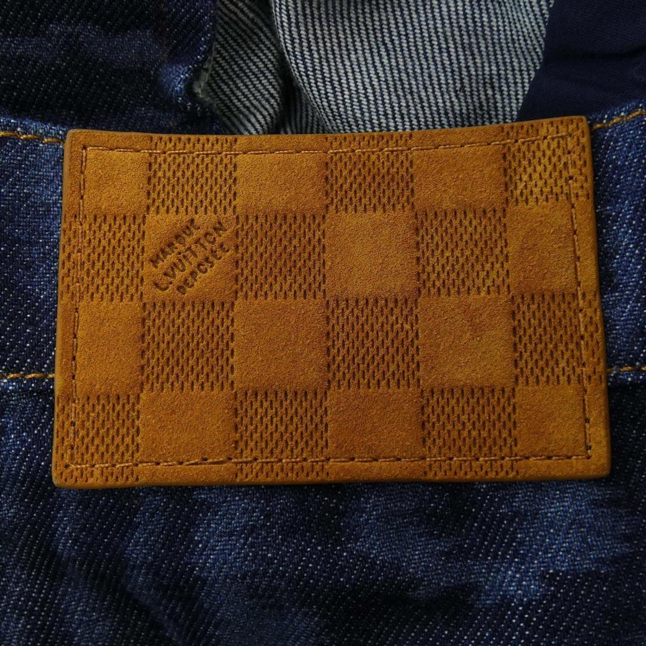 ルイヴィトン LOUIS VUITTON カフ デニムスケートパンツ HTD07WVON ジーンズ